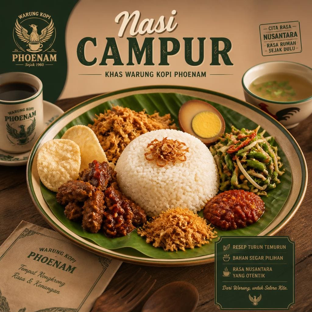 Nasi Campur Warkop Phoenam